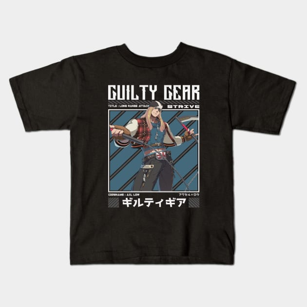 Axl Low - Guilty Gear Strive Kids T-Shirt by Arestration